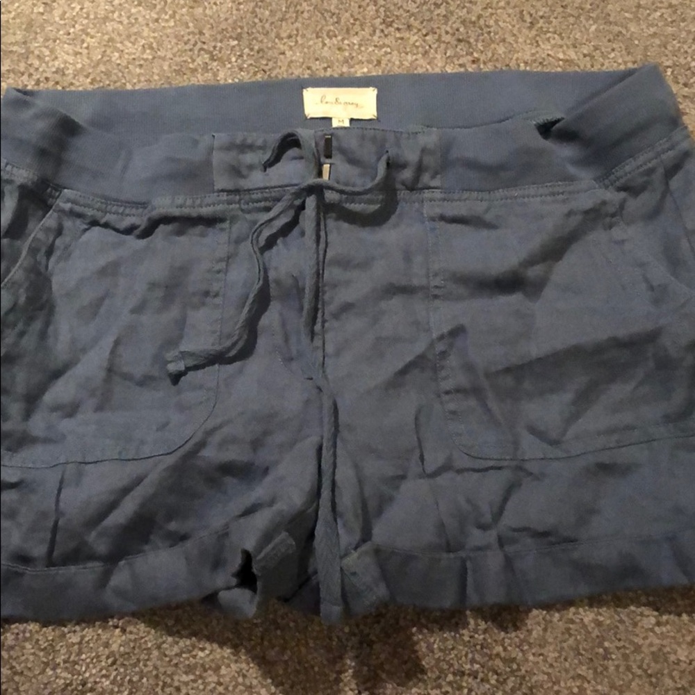 Linen shorts